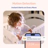 jeeber Wifi Smart Video Baby Monitor with Camera, Phone App