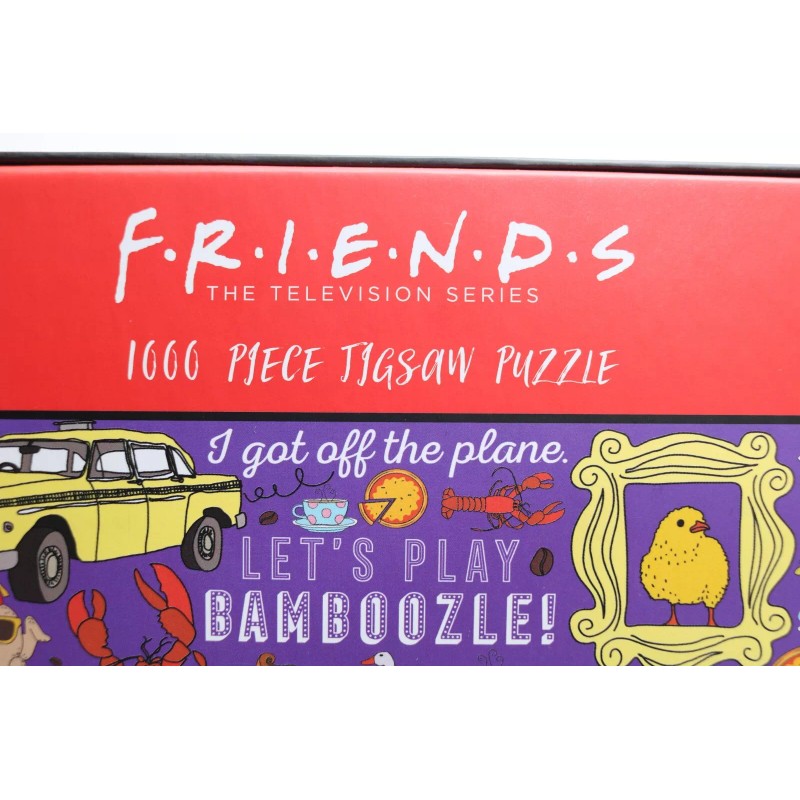 Paladone Friends Central Perk 1000 Piece Jigsaw Puzzle Collage -