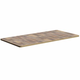 VIVO Universal 60 x 30 inch Table Top for Standard and Sit to Stand Height Adjustable Home and Office Desk Frames, Reclaimed Wood Desktop, DESK-TOP60-30P