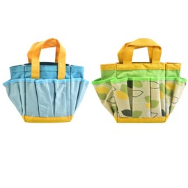 Molyorch 2 Pcs Garten Werkzeugtasche, Oxford Stoff Garten-Einkaufstasche, Garten Werkzeug Aufbewahrungstasche, Ideal Garten Geschenke für Frauen/Männer