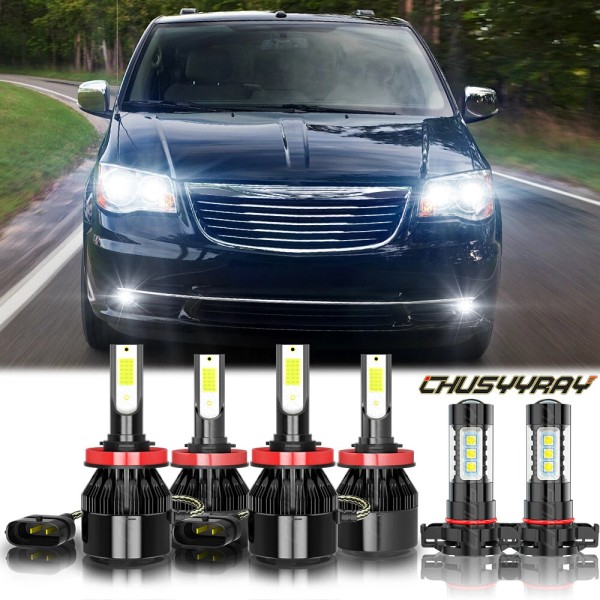 CHUSYYRAY Para For Chrysler Town & Country 2010-2016 6 uds