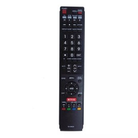 Unbranded GB118WJSA Replace Remote for Sharp AQUOS TV LC-40LE830U LC-60EQ30U LC-55LE653U