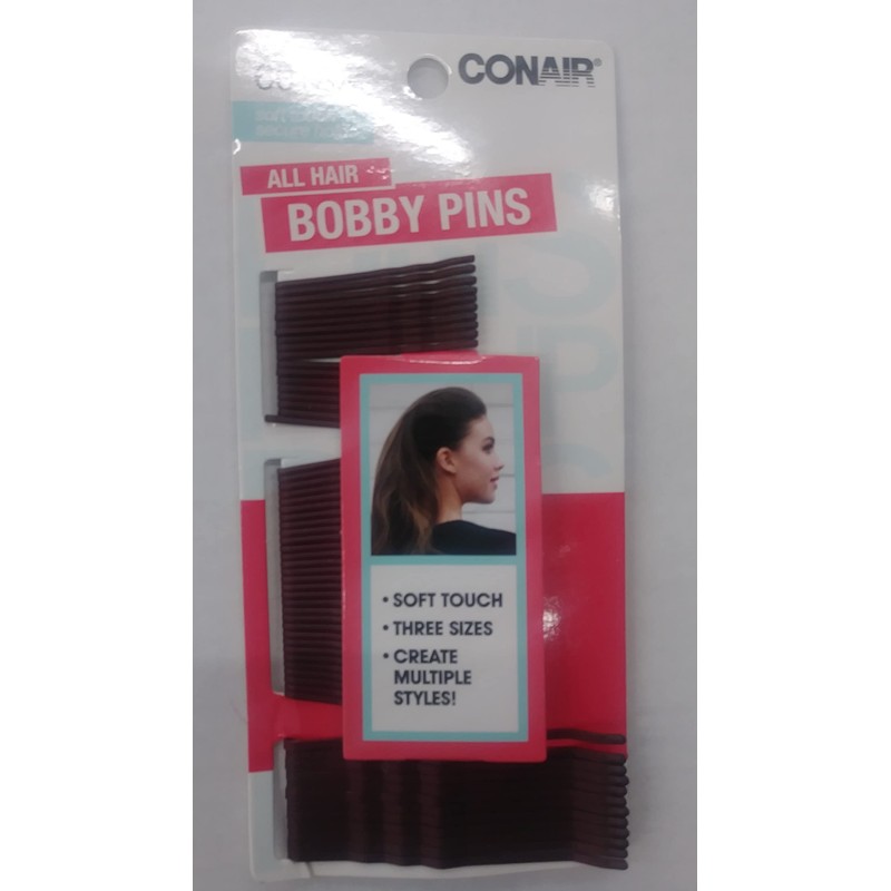 BOBBY PINS SOFT TCH BRN 60 CT