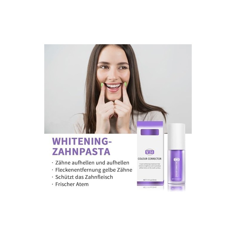 Toothpaste White Teeth, Radiant White Teeth, Gum Repair, Effective Discolouration