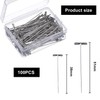 100pcs T-Pins,Stainless steel T-Pins,Wig T Pins,Stainless Steel Wig Pins with