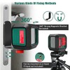 HYCHIKA Laser Level HYCHIKA 50ft Self Leveling Green Cross Level