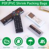 ULELE 100Pcs Remote Control Shrink Wrap Bags,3.1x11"Remote Control Cover Protector
