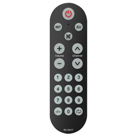 Riry Large Button TV Remote Control Universal Remote Control Easy to Use Suitable for Elderly Easy Operation Original Remote Control Required for Pairing
