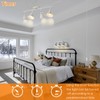 vivihobb 4 Light Plug in Track Lighting Kit,Modern Plug in