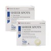 Adhesive Sheer Spot Bandage 7/8" - 2 Boxes (100 Per