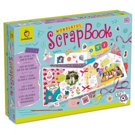 Ludattica - Scrapbook for 5 Year Old Children | Design and Decorate Your Own Memory Album | Scrapbooking Set | Creative Game for Girls from 5 Years | Made in Italy