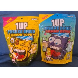 1UP Freeze Dried Lemon Tops & Gummy Bites As SEEN ON TIK-TOK