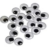 Googly Eyes, D: 14 mm, not sticky, 30 pcs