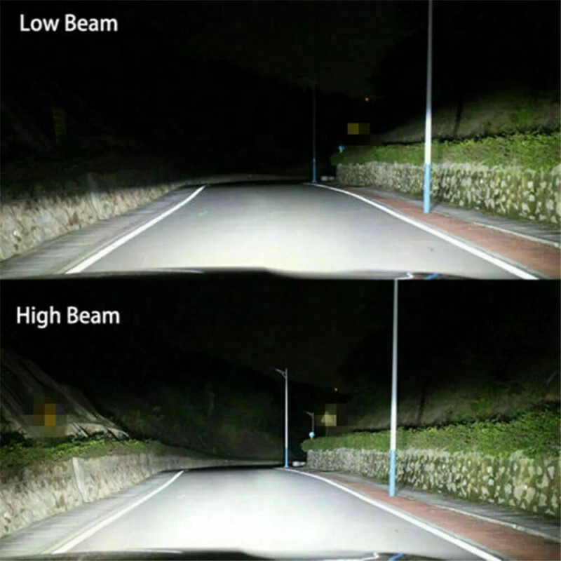 AUIMSOCO 9006 9005 LED Headlight KIT Combo Bulbs High Low