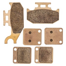 NICHE Brake Pad Kit for Suzuki Vinson 500 59100-38870 59101-38810 59101-38820 Front Rear Ceramic