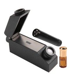 Gem Refractometer, RHG181 1.30-1.81 Professional Portable Gemstone Ldentification Tester for Jewelry, Presidium Gem Tester, THigh Accuracy with 3ml Reflective Index Fluid