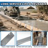 5PCS Flat Steel Stakes for Concrete Forms - 15.7 x