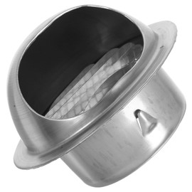 SHINEOFI Stainless Steel Exhaust Vent Cover Round Exterior Vent Cap for Optimal Airflow Water Prevention and Enhanced Ventilation Efficiency Durable and Sleek Design for Home Use