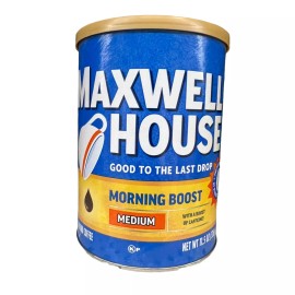 Maxwell House Morning Boost Medium Roast Ground Coffee 11.5 oz