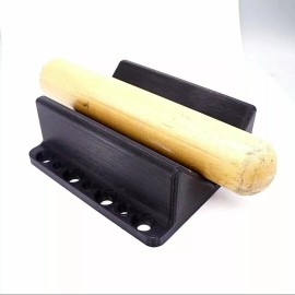 ForteFabrica V Block Jig Fixture for Center Drilling on Round Work-piece 2.5" capacity - Custom Color