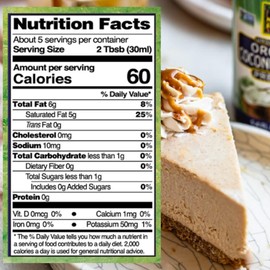 Native Forest Organic Unsweetened Premium Coconut Cream - Canned Coconut Heavy Cream, Dairy Free, Non-GMO Project Verified, USDA Organic - 5.4 Fl Oz