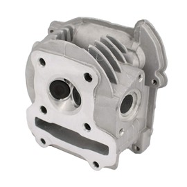 Glixal ATGT-003 GY6 49cc 50cc Engine 39mm Cylinder Head Assy with Valves for 139QMB 1P39QMB Chinese Scooter Moped ATV Quad Go Kart (Non EGR Type, 64mm Valve)