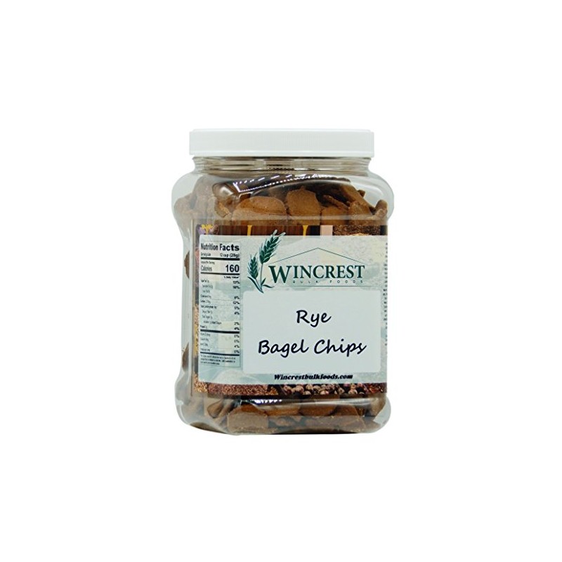 Rye Bagel Chips - 1 Lb Tub