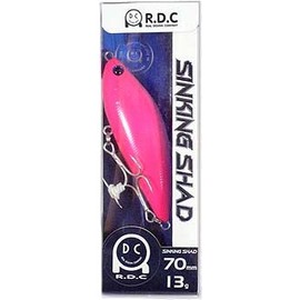 タックルハウス SINKING SHAD No.20 ショッキングピンク 70mm