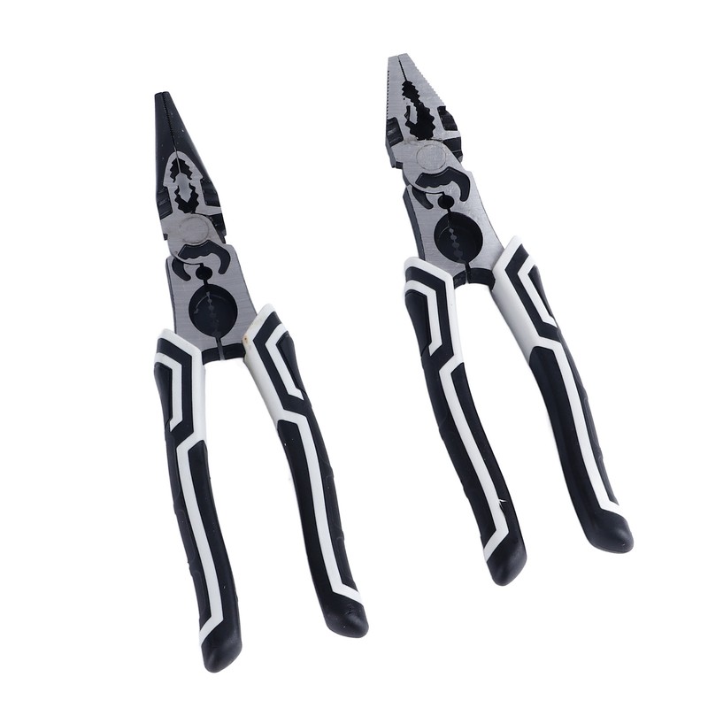 Wire Cutter Needle Nose Pliers Set 9in Multifunctional Labor Saving