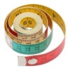 10pcs Soft Measuring Tape 60Inch 150cm Double Sided Colorful Clear