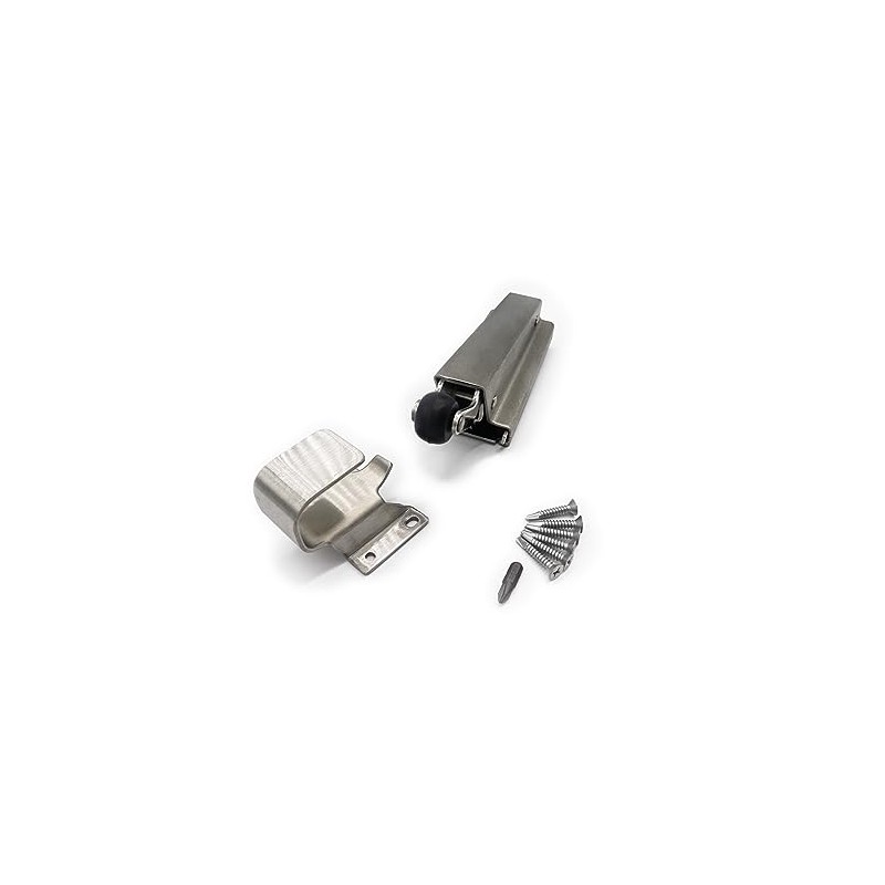 COMPONENT HARDWARE KEIL W94 SATIN STAINLESS STEEL CONCEALED Mount HYDRAULIC
