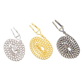BESPORTBLE 3 Pcs Antique Pocket Watch Chains Retro Watch Chain Pendant for Vintage DIY Durable Construction for Jeans Belt