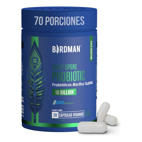 Birdman Daily Spore Probiotic Probiticos con 10 Billones de UFC