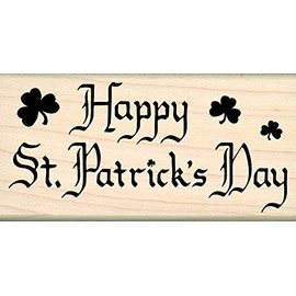 Stamps by Impression Happy St. Patrick's Day Rubber Stamp