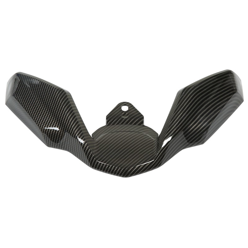 Motorcycle Front Beak Cover Carbon Fiber Style Fairing Wheel Extender