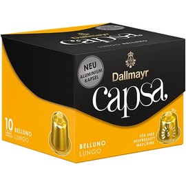 Dallmayr Lungo Belluno Capsa Coffee for Nespresso, 1.98 Ounce
