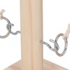 Hook and Ring Game Beautiful Wooden Interactive Desktop Toss Game