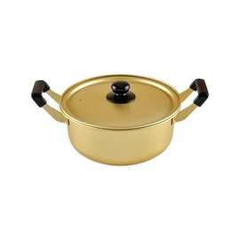 Wahei Freiz Homian RA-9701 Double-Handed Pot, Aluminum Pot, 9.4 inches (24 cm), Gas Fire Dedicated