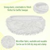 Reusable Microfiber Mop Pads Washable Wet Pads Compatible with Refills