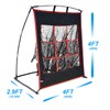 Softball Pitching Net, 9 Hole Pitching Net, Pitching Net for