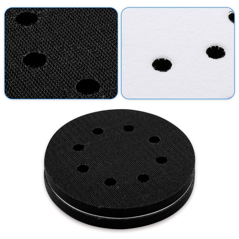 GLADFRESIT 2PCS Soft Sponge Interface Pad, Grinding Machine Polishing Buffering