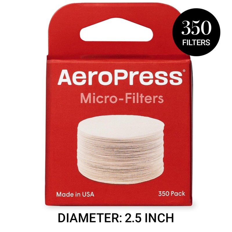 AeroPress Filter Papers, Pack of 350, White