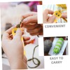 LIFKOME 2pcs Cute Bee Yarn Knitter Hand-Knitting Weaving Tool for