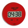 TFA 38,2022,01 Electronic Timer and Stop Watch, red