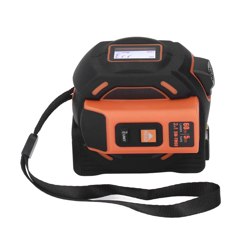 Laser Tape Measure 2 in 1 Digital Measurement Tool Distance
