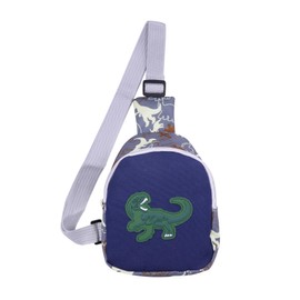 Amamcy Cute Dinosaur Sling Bag Tyrannosaurus Sling Purse for Boys Girls Small Cartoon Crossbody Bag for Travel Outdoor Hiking