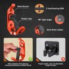 4Pcs Roof Rack Shovel Mount Kit Zinc Alloy Shovel Holder