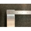 HYDRO 1-1/2" X 3" ALUMINUM 6061 FLAT BAR SOLID 12"