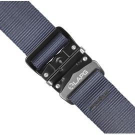 LA Police Gear LoPro Range Belt, Azul marino/flor y brillo, X-Large