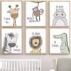 DaraBaby Set De Cuadros Decorativo Habitación Infantil Bebe Niño Niña